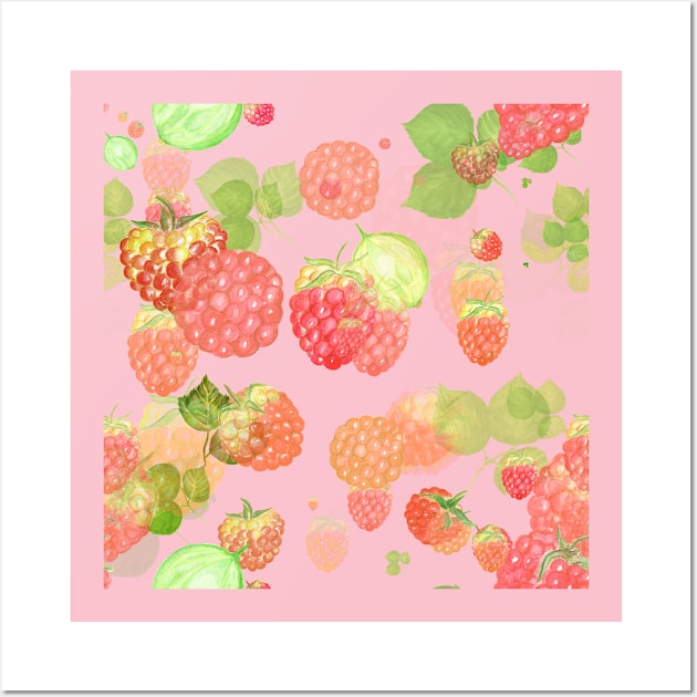 raspberry Wall Art by K-MALL